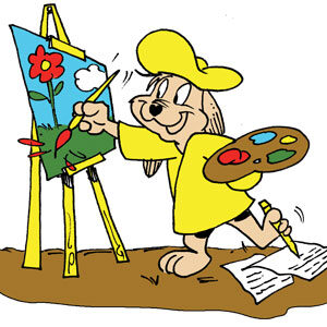 Sunny Painting Image